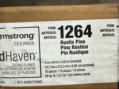 Rustic Pine MDF Surface-Mount Ceiling Plank - Image 6