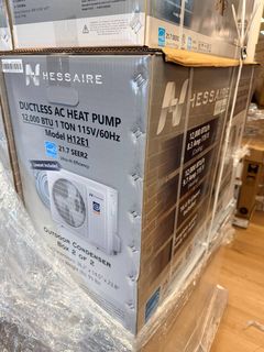 DIY 22 SEER2 12,000 BTU Wi-Fi 1-Ton Ductless Mini Split Air Conditioner and Heat Pump Variable Speed Inverter-115-Volt - Image 6
