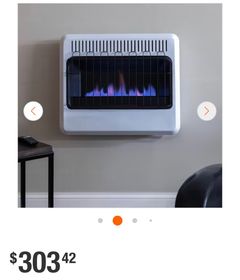 Mr. Heater30,000 BTU Vent Free Blue Flame Natural Gas or Propane Dual Fuel Space Heater - Image 2