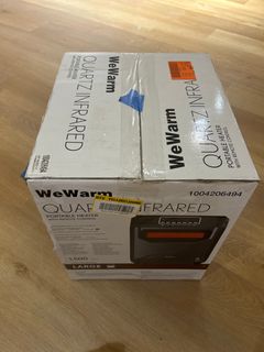  WeWarmElectric 6 Element Infrared Space Heater Black Plastic - Image 5