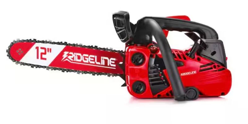 12 in. 25.4 cc 2-Stroke Gas Powered Portable Chainsaw with Top Handle (MUST CHECK) - Image 1