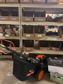 YARDMAX22 in. 201 cc SELECT PACE 6 Speed CVT High Wheel RWD 3-in-1 Gas Walk Behind Self Propelled Lawn Mower - Image 11