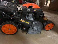 YARDMAX22 in. 201 cc SELECT PACE 6 Speed CVT High Wheel RWD 3-in-1 Gas Walk Behind Self Propelled Lawn Mower - Image 7
