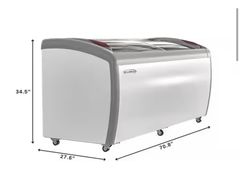 MSRP $1500 Koolmore20. cu. ft. Commercial Ice Cream Display Freezer with Manual Defrost - Image 3