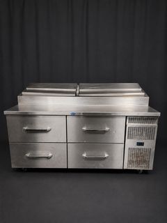 Randell Four-Section Refrigerated Prep Table - Image 1