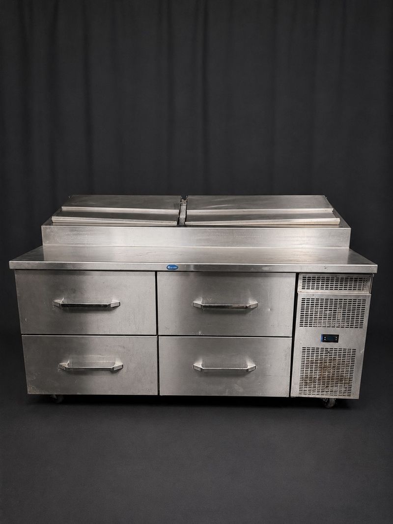 Randell Four-Section Refrigerated Prep Table - Image 1