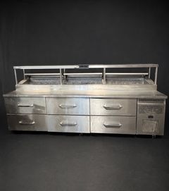 Randell 68" Pizza Preparation Refrigerator - Image 1