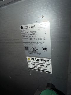 Randell 68" Pizza Preparation Refrigerator - Image 5