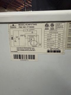 Kelvinator Commercial KCNF073WS Freezer - Image 4