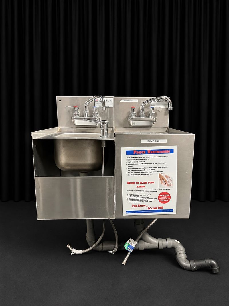 Stainless Steel Double Wash Sink - Image 1