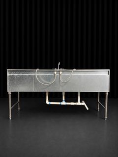 Stainless Steel Commercial 3-Compartment Sink - Image 3