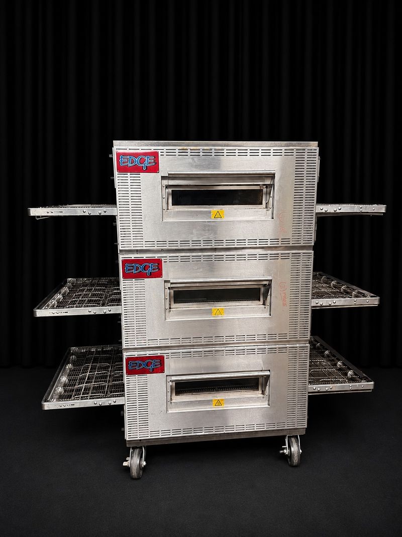 EDGE-3240 Triple Deck Gas Conveyor Oven - Image 1