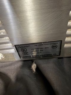 Adcraft FW-1200W Stainless Steel Food Warmer - Image 6
