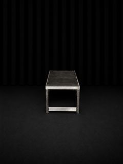 Rectangular Metal Industrial Table - Image 2
