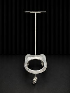 Aluminum Cylinder Dolly with Swivel Casters - Image 1