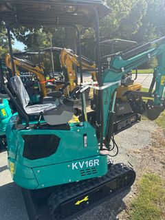 Mini excavator KV16R - Image 1