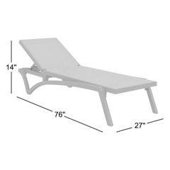 Long Reclining Chaise - Image 5