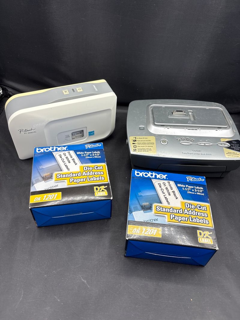 Brother P-Touch PT-2430PC Label Maker and Kodak EasyShare Printer Dock - Image 1