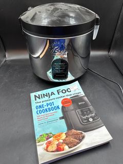 Wolfgang Puck Bistro Collection Rice Cooker and Ninja Foodi Cookbook - Image 1