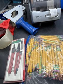 Assorted Office Supplies Lot With Label Printers Stationery And Packaging - Image 6