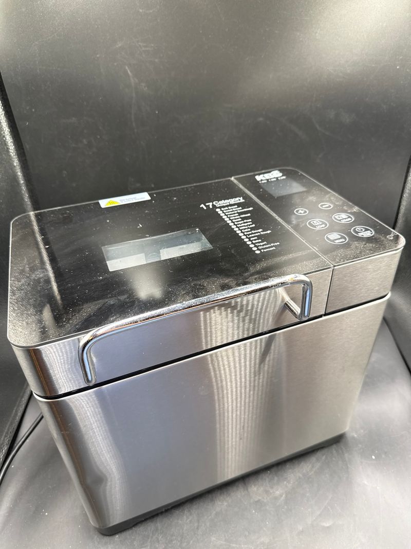KBS Stainless Steel Programmable Bread Maker Model MBF-010 - Image 1