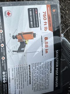 2026 Skid Steer Post Driver - Image 4