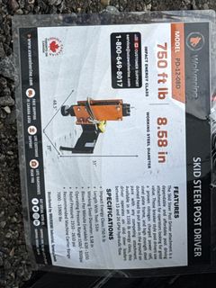 2026 Skid Steer Post Driver - Image 4