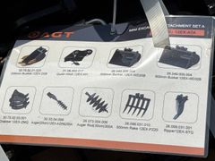 2026 AGT Mini Excavator Attachment 9 piece Set - Image 3
