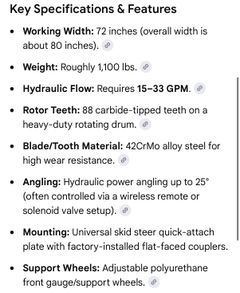 2026 Topcat Rake Soil Conditioner SkidSteer Attachment - Image 2