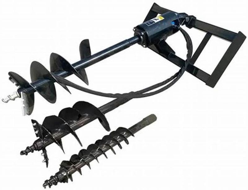 2026 Hydraulic Skid Steer Auger with Bits - Image 1