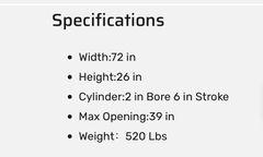 2026 72 Inch Grapple Bucket for Skid Steer - Image 3