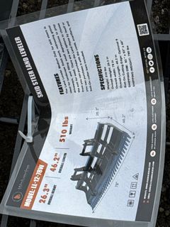 78 Inch Land Leveler for Skid Steer - Image 6