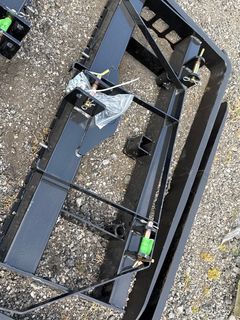 Skid Steer Pallet Fork Attachment with Forks - Image 3