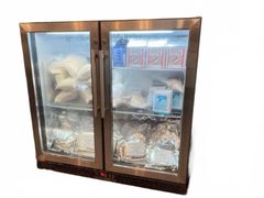 Double Glass Door Back Bar Cooler - Image 2