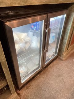 Double Glass Door Back Bar Cooler - Image 7