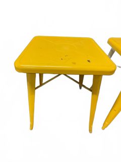 Square Metal Table - Image 1
