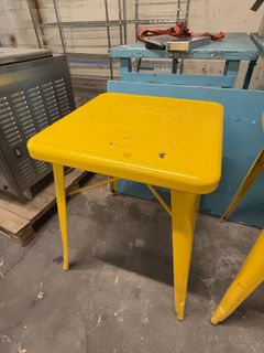 Square Metal Table - Image 4