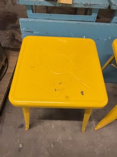 Square Metal Table - Image 5