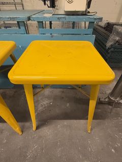 Square Metal Table - Image 2
