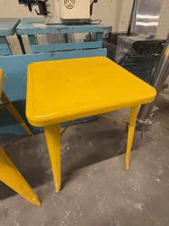 Square Metal Table - Image 3