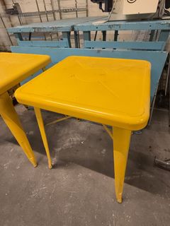 Square Metal Table - Image 4