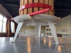 Wood and Metal Fruit Wine Press - Image 5