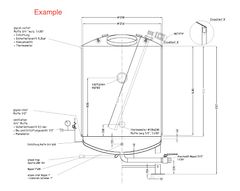 Kothe Mash Reaction Tank #1, 792 Gal - Image 3