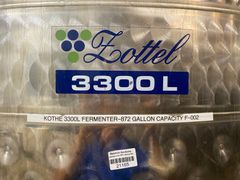 Fermenter Tank #2, 872 Gal - Image 3