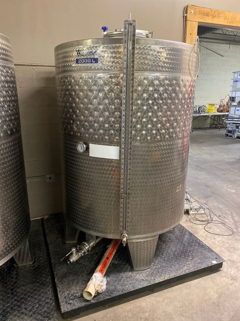 Jacketed Storage Tank #3, 528 Gallon - Image 1