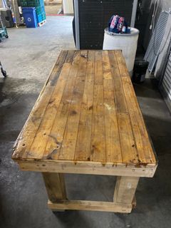 Solid Wood Workbench - Image 5