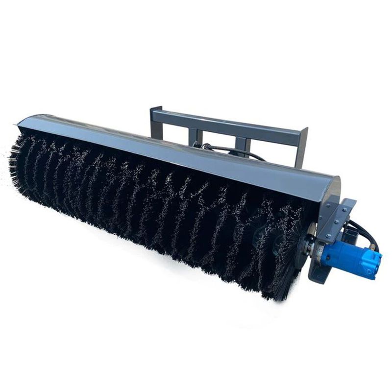 Skid Steer Angel Broom - Image 1