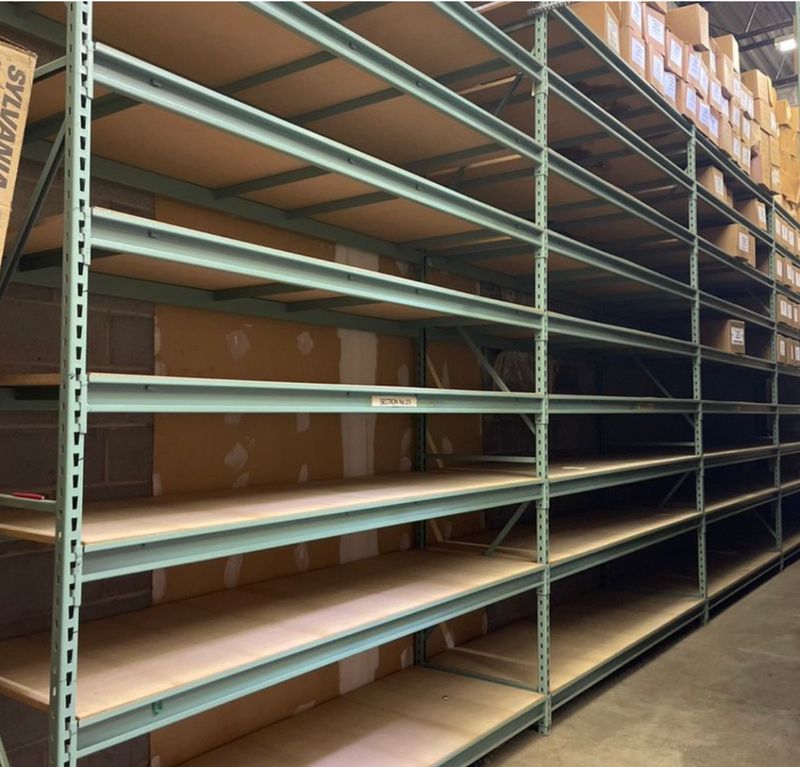 M30709 Industrial Warehouse Shelving Auction Arlington, VA banner