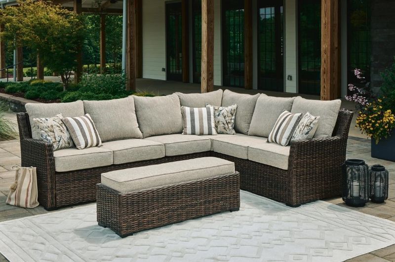 Patio Sectional Sofa Set