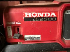 Honda EB2500 generator - Image 2